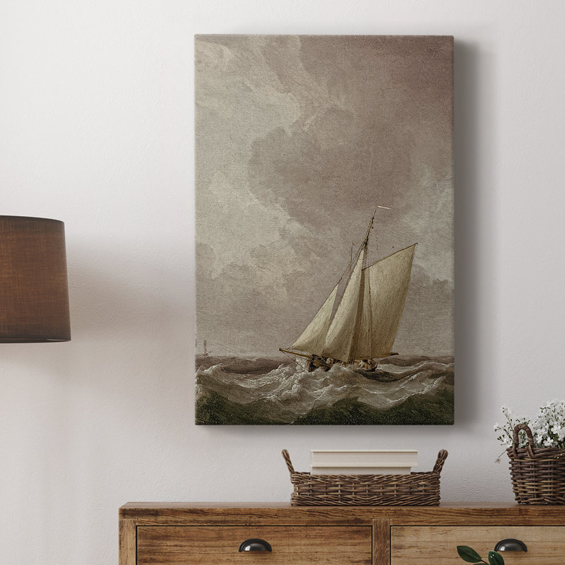 Paysage rétro CCxxv - galerie Cavas, H 18 po x l 12 po