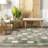 Taja SpinClean Transitional Geometric Machine Washable Area Rug-816183330