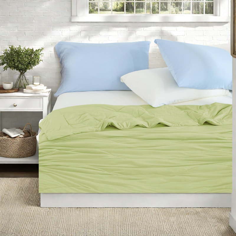 Cooling Comforter Bedding Sets, Nylon 90x90 Sage For All-season Home