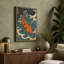 Koi in Motion Japandi - Wrapped Canvas-1732615055-1732615063