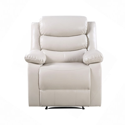 Soft Recliner, Synthetic Leather Power Motion Recliner