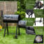 Barbecue au charbon robuste avec fumoir décalé 28 po Wayfair