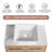 Marrio 29.84 " W 1 Single Vanity Bathroom Vanity With Stone Top