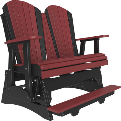 Banc d'extérieur coulissant en polywood
