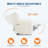 Corduroy Recliner Chair, Manual Recliner Sofa with Handle, Pillow Top Arms, Thick Padding, Side Pocket-1104073848