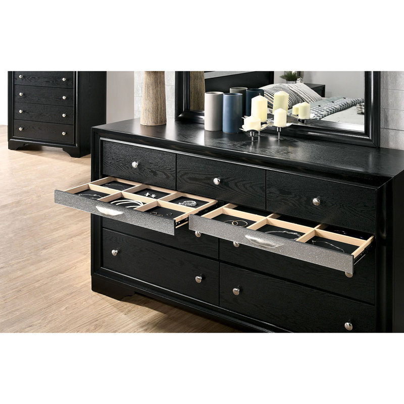 Lewij 63 " W 9 - Drawer Dresser