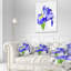 Coussin Blue Iris