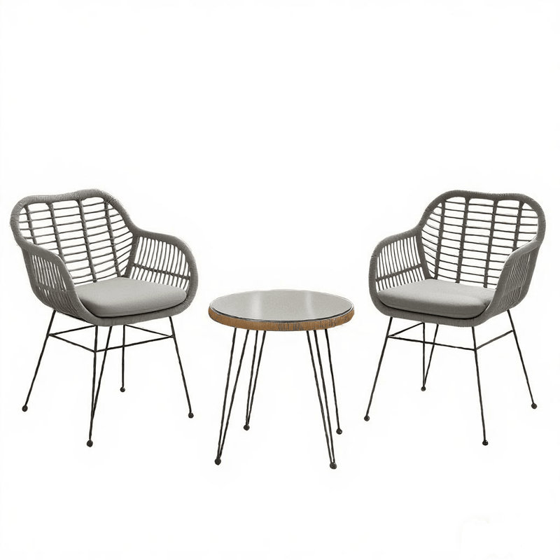 2 - Person Patio Dining Set with Round Table