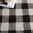 Genre 801 Hand Tufted Wool/Cotton/Fiber Checkered Rug in Charcoal/Ivory-277544977