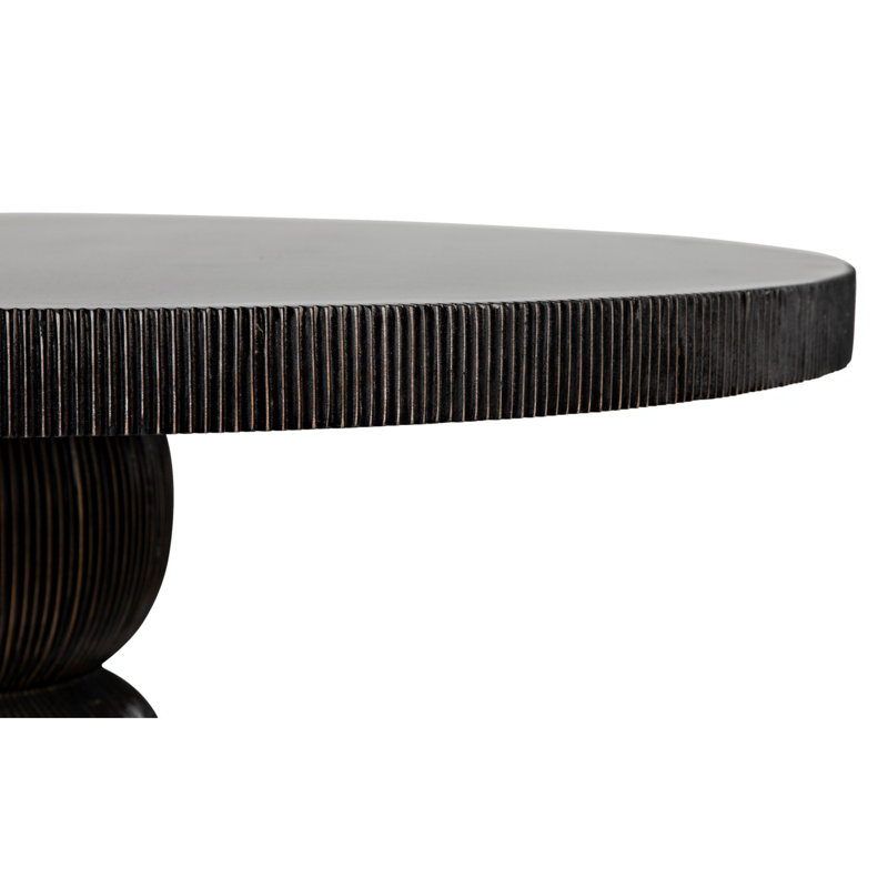 Portobello Round Mahogany Wood Dining Table