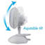 Symple Stuff Aarabi 25Cm Oscillating Clip Fan