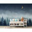 Dreamy Night Forest-262599214-262599212