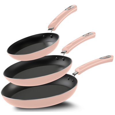 Batterie de cuisine antiadhésive de 3 pièces Utopia