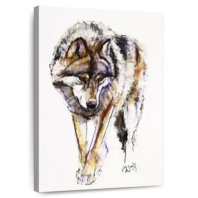 Brampt European Wolf, 36" H x 24" W