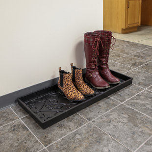 Superio 34 Decorative Rubber Boot & Shoe Tray