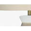 Lighting, 27 po, lampe de table, céramique crème, abat-jour beige, contemporain-752742357