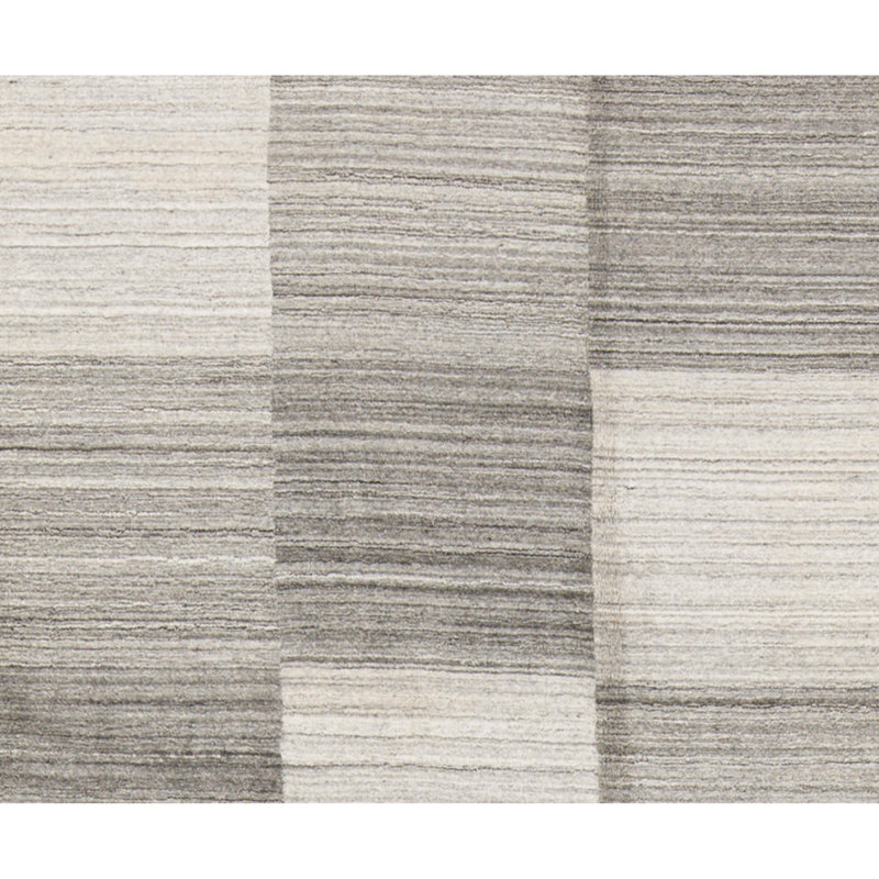 Plaid Area Rug in Gray/Graphite