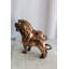 Paire de lions en aluminium avec finition bronze 19 po x 12 po x H 14 po Jasonlee