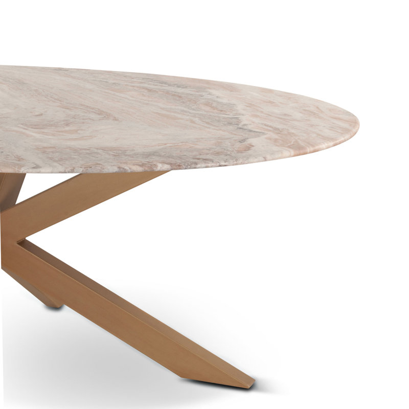Malibu Oval Dining Table, 30”H x 70”L x 39”W