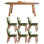 Modern Simple Cherry Wood Rectangular Large Table