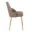 Chaise rembourrée York en métal chromé et similicuir blanc York - ensemble de 2-416814936-416814939
