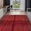 Tapis unique en laine noué à la main 5 pi 11 po x 7 pi 4 po nouvel âge Odesa