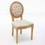 Chaise de salle à manger en velours-1856252981