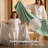 Bedsure 100% Cotton Blanket Soft Cozy Textured Herringbone Woven Blanket for All Seasons-105504831-105504829