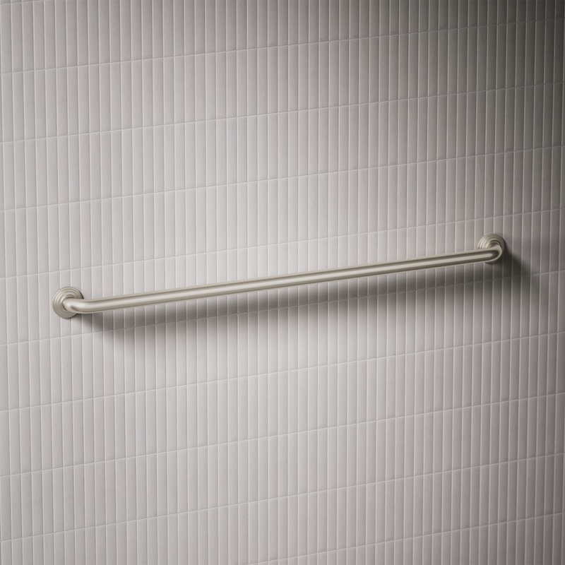 Traditional Grab Bar, Vibrant Brushed Nickel, 42"W