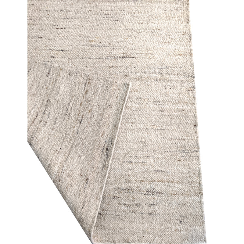 Rectangle Hand Woven Wool Area Rug, Rectangle 9' x 12'