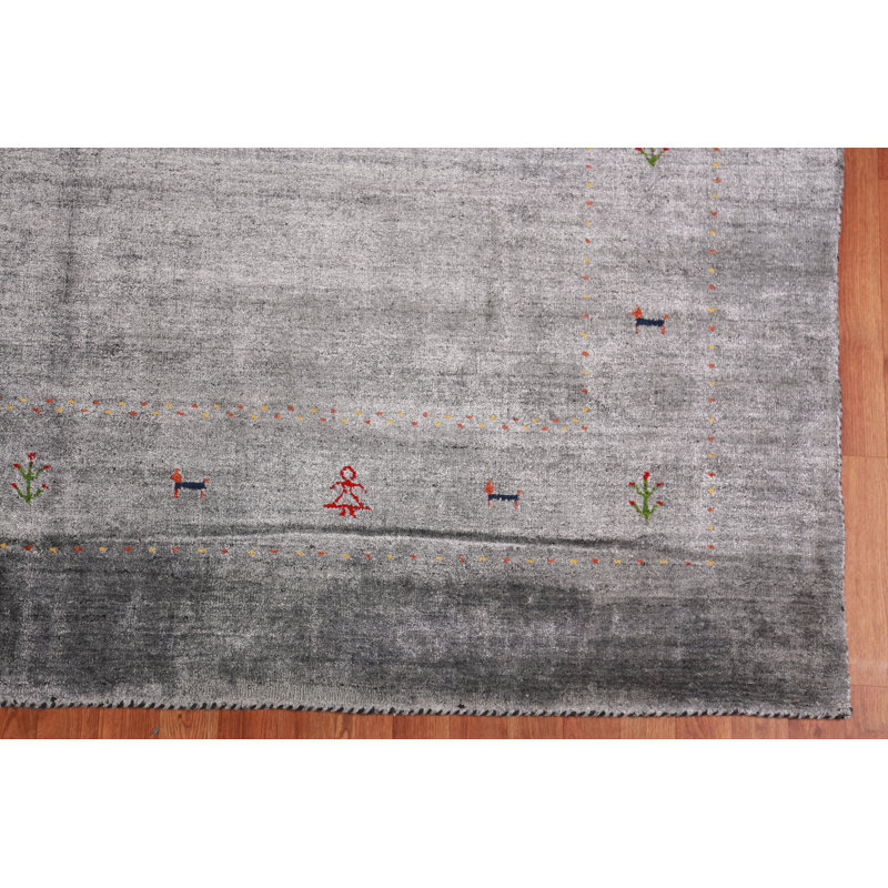 Tapis indien Gabbeh 8 x 10