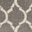Tapis géométrique gris foncé / beige Ammundsen-847113481