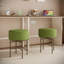 Tabouret de coiffeuse à coussins ronds PC-1531501791