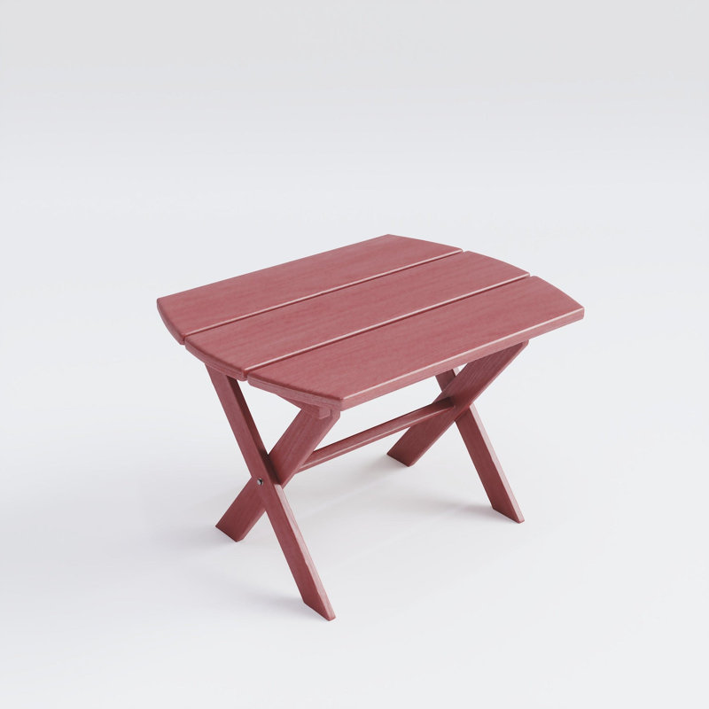 Table d'extérieur pliante en bois de cerisier Keystone Amish Co., Bois de cerisier