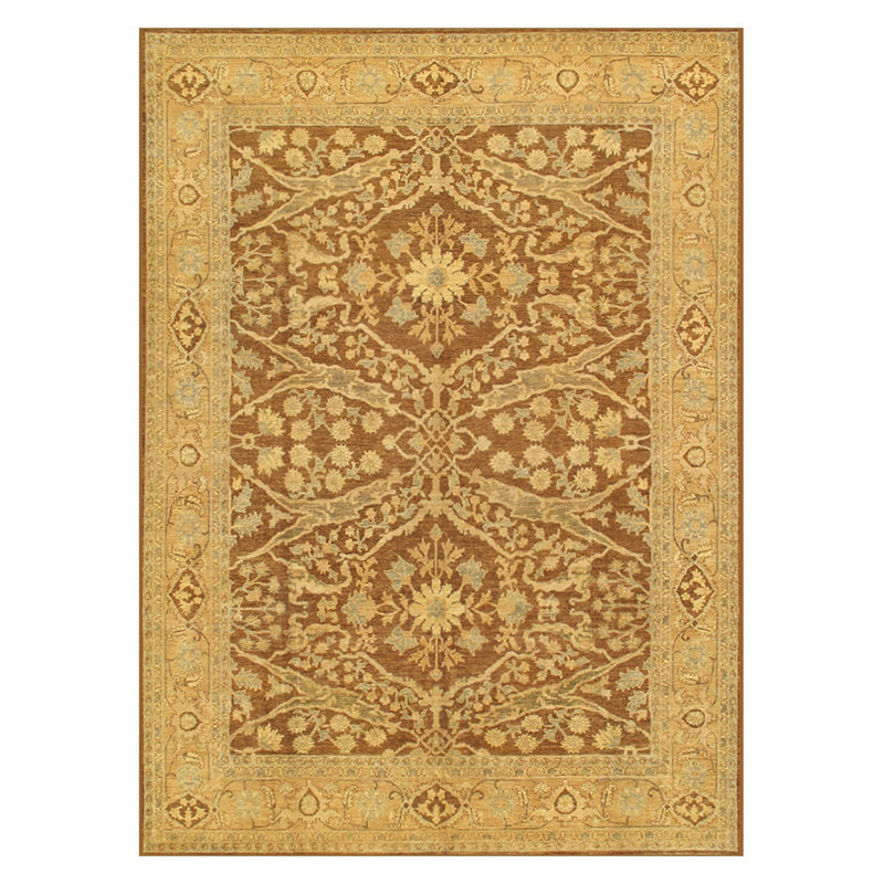 Tapis brun / doré Denver