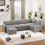  Ensemble de canapé modulaire rembourré 5 pièces avec canapé et repose-pieds modulaire 5 pièces