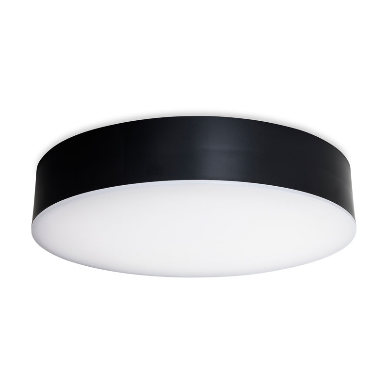 Matte Black 32cm H Integrated LED Outdoor Flush Mount