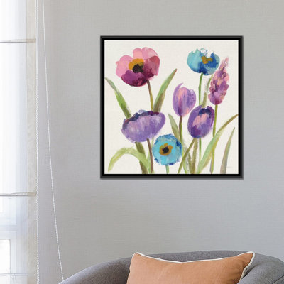 « wild jardin ii », reproduction d’impression sur toile tendue