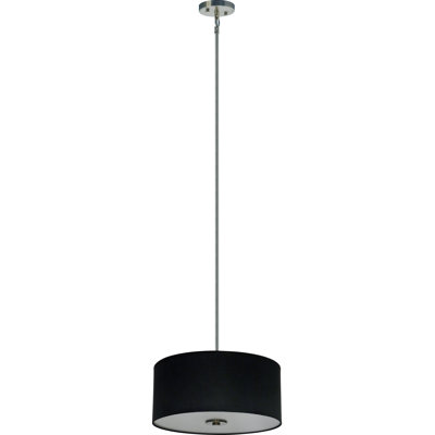 Luminaire suspendu cylindrique à 3 lumières Olivo