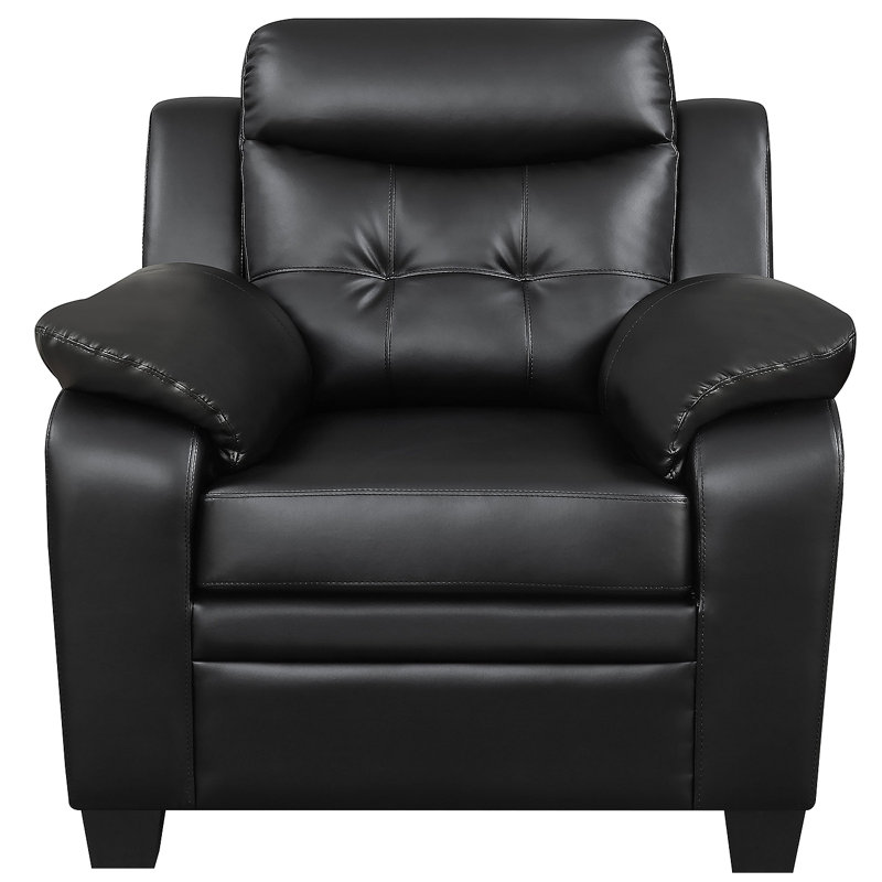 Fauteuil d'appoint rembourré et rembourré Winchell