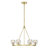 6 - Light Steel Dimmable Wagon Wheel Chandelier