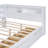 Elegant Wooden Full Size Daybed With 2 Drawers – Daybed With Storage Shelf And USB Charging Ports For Ultimate Comfort And Style, White
