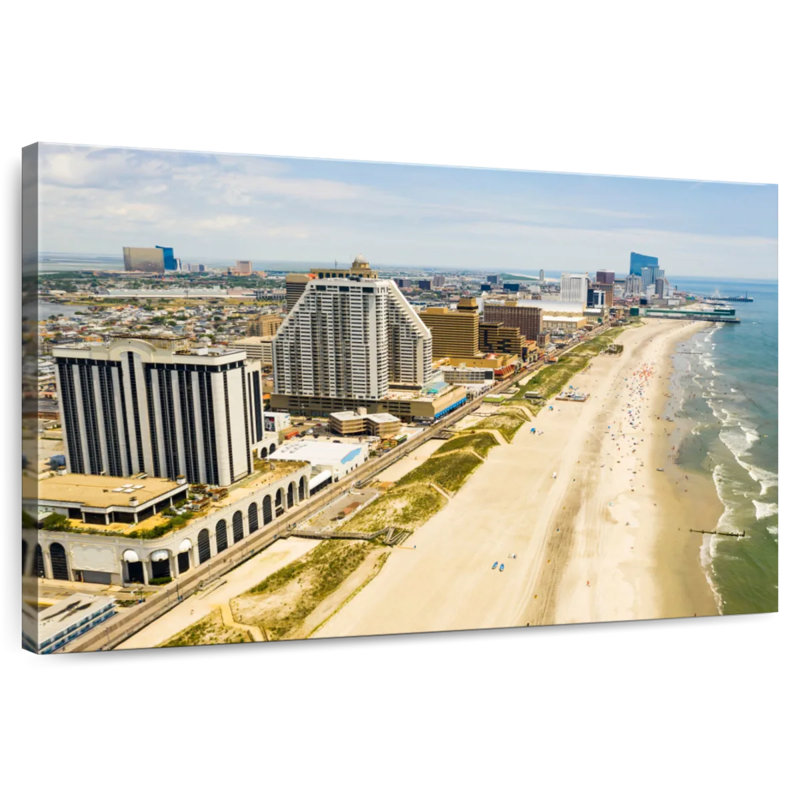 Lynelle, côte d'Atlantic City, H 34 po x l 51 po