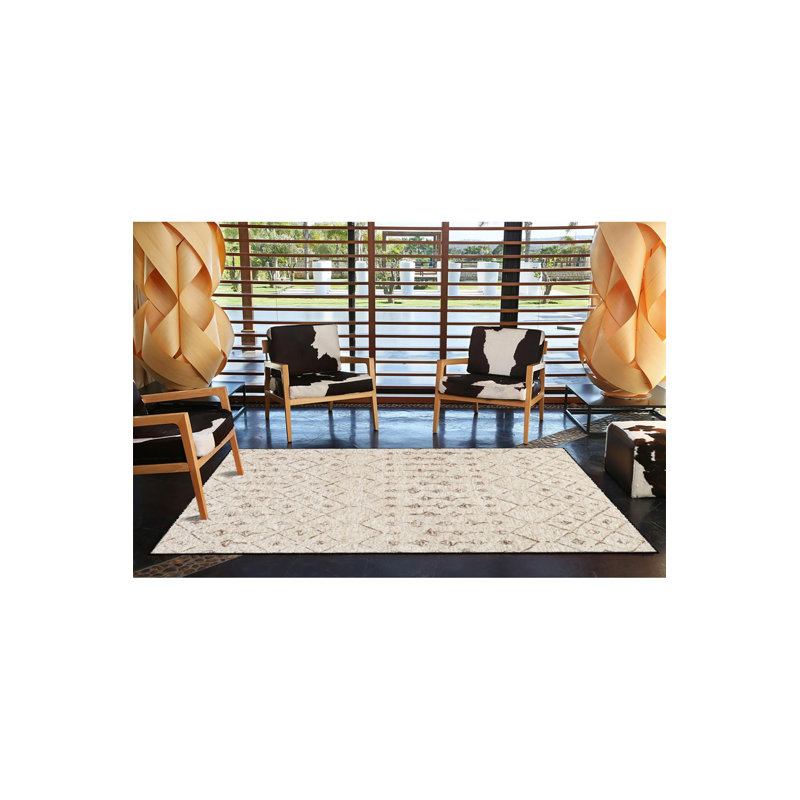Tapis crème lavable à la machine, Tapis de couloir 2 pi 6 po x 9 pi 10 po inclus