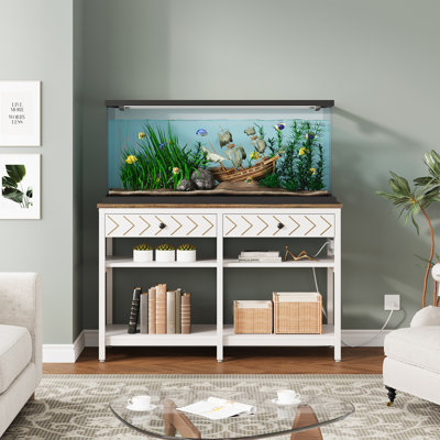 40-50 Gallon Aquarium Stand with Charging Station