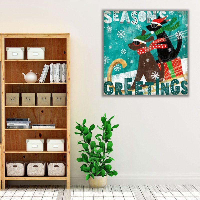 «Merry Fabrication IV», reproduction d'art sur toile, H 40 po x l 40 po