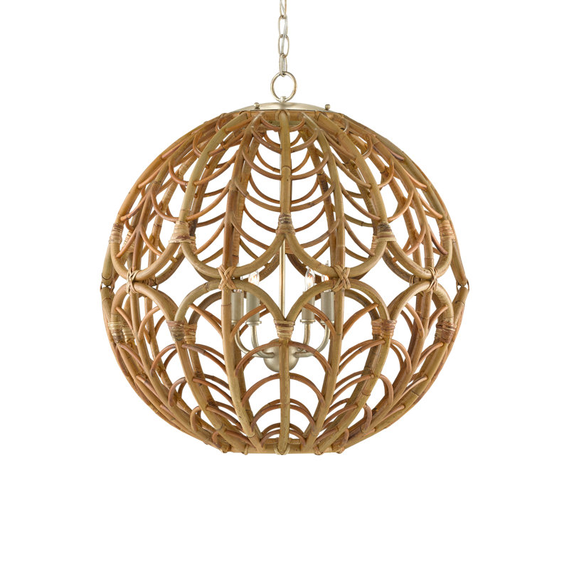 Cape Verde 4 - Light Dimmable Globe Chandelier