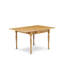L'ensemble de meubles de salle à manger 3 pièces contient une table de cuisine rectangulaire avec Dropleaf et 2 chaises de salle à manger rembourrées en tissu de lin, 36 x 54 pouces, chêne-106903392-109973527-131372510