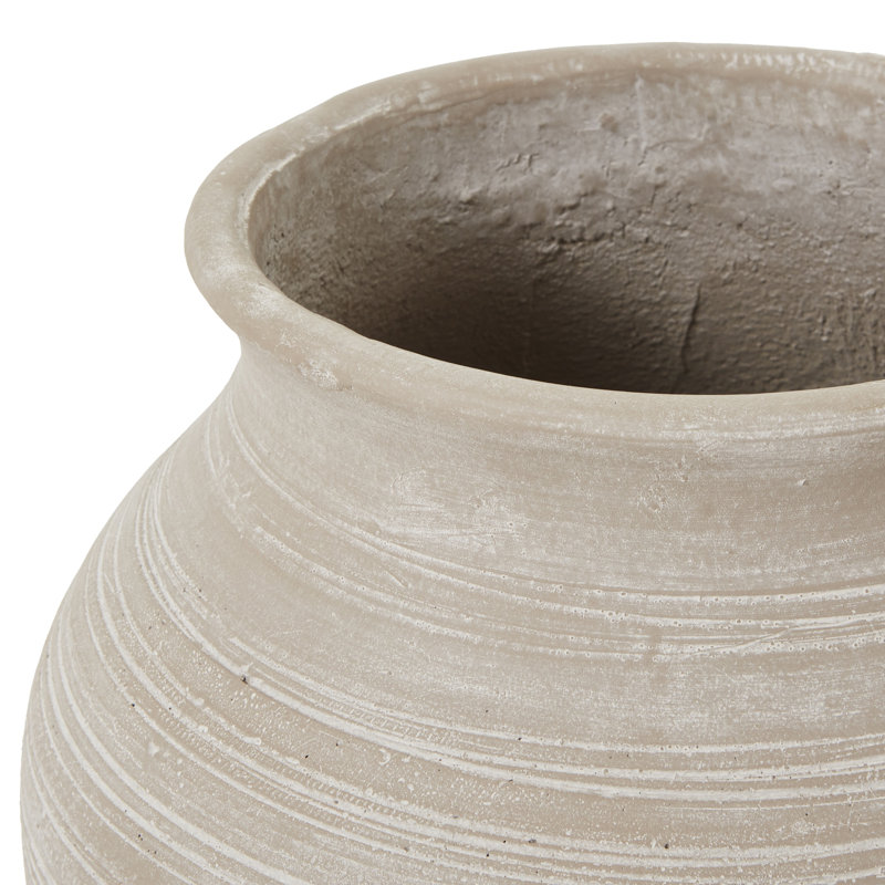 Alhakim Extra Large Old Wall Planter Pot, Beige