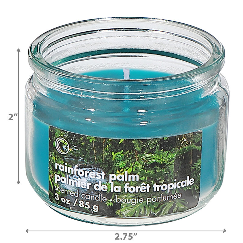 Ensemble de 6 pots en verre 3 oz
